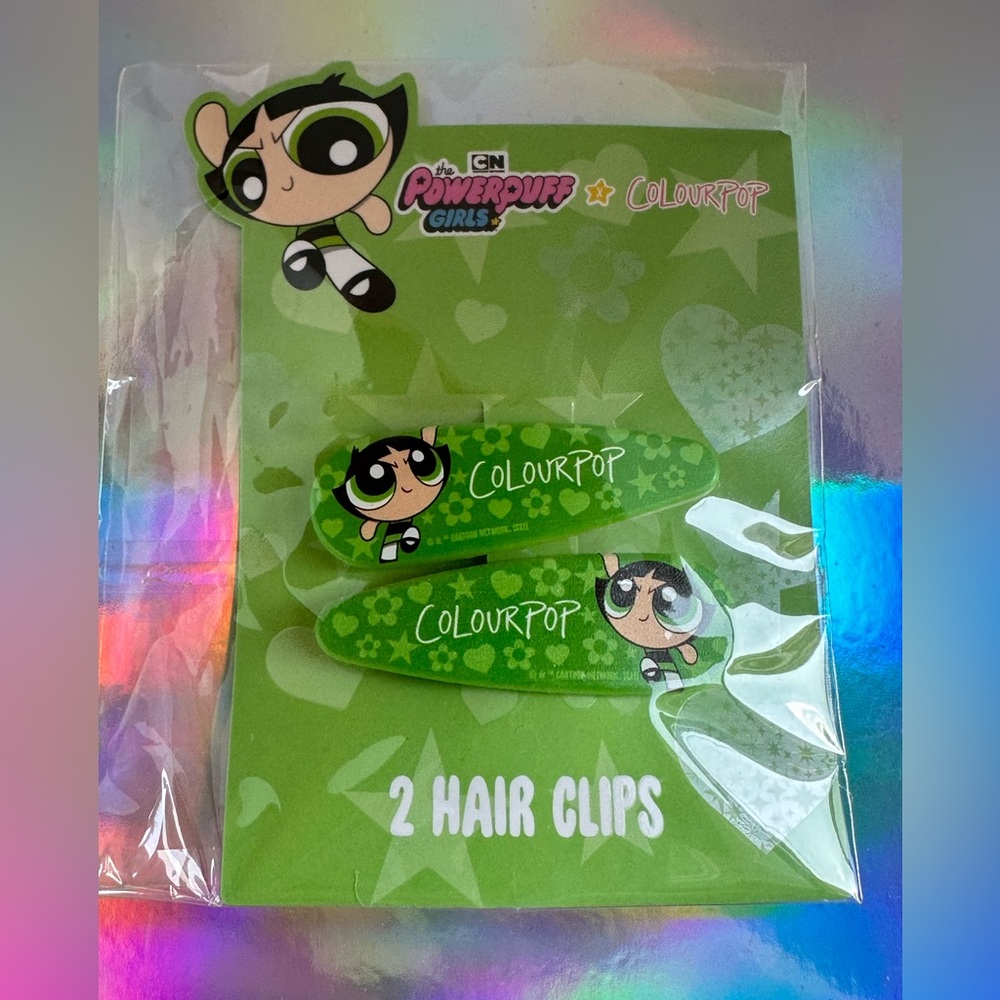 Colourpop Powerpuff Girls Hair Clips
